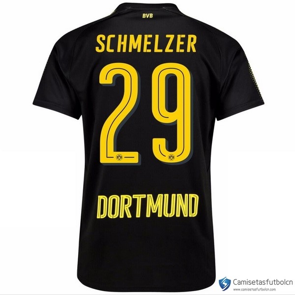 Camiseta Borussia Dortmund Segunda equipo Schmelzer 2017-18